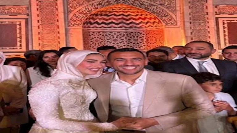 احتفلت زوجة أحمد الجندي بذكرى فوز زوجها بالميدالية الذهبية في الأولمبياد