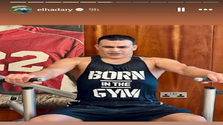 عصام الحضري يستعرض لياقته البدنية من خلال 3 صور مثيرة في الجيم