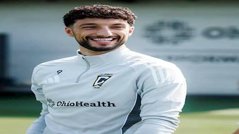 كولمبوس الأمريكي يشيد بظهور وسام أبو علي الأول مع الفريق في الدوري