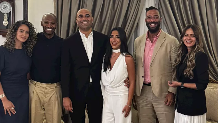 ميدو يحتفل بخطوبة مساعده محمد عويس في الزمالك وسط حضور شيكابالا