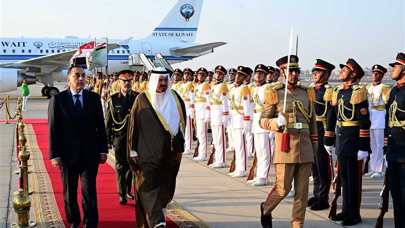 رئيسا وزراء مصر والكويت