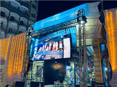 شاشات عرض في الميادين لنقل حفل افتتاح المتحف