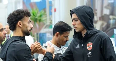 بعثة الأهلي تغادر العين