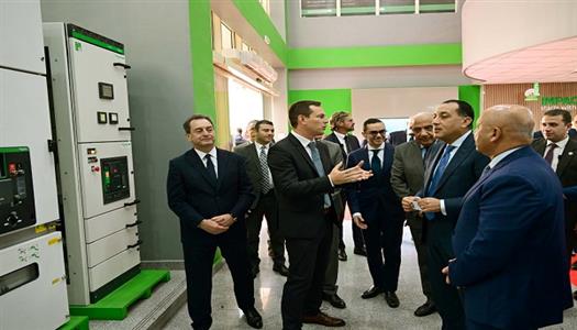 مدبولي يفتتح مصنع شنايدر إلكتريك