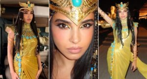 سلمى أبو ضيف تتألق بإطلالة فرعونية