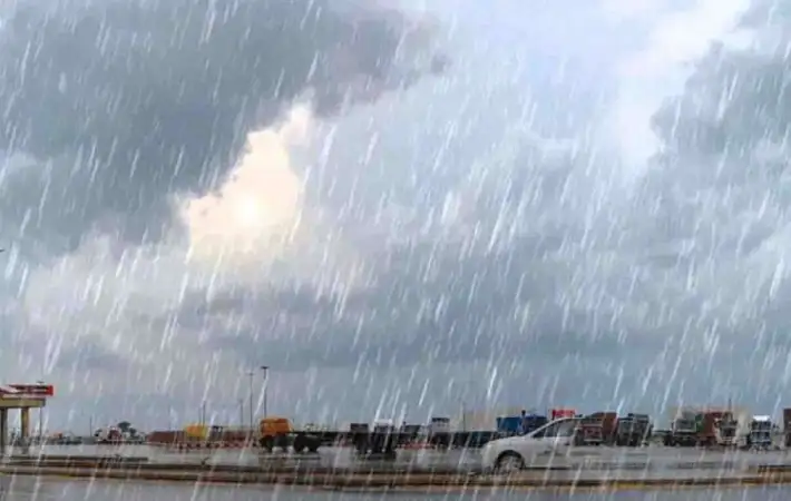 أمطار رعدية